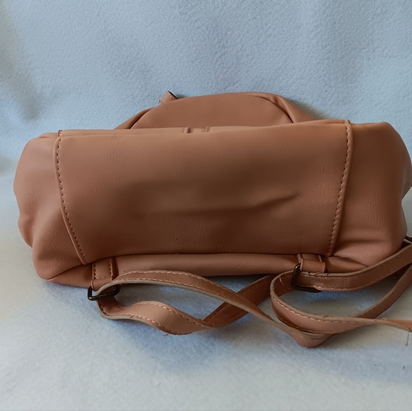 Elegant Tan Backpack for Women - Picture 4 of 11